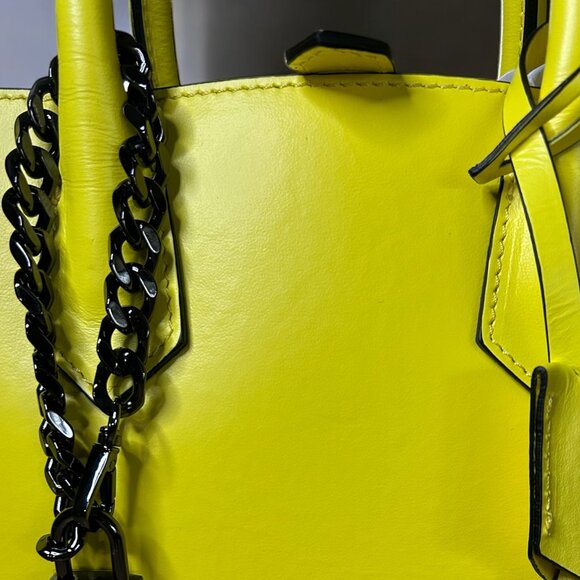 NWT The Kooples Medium Ming Bag in Yellow Leather - MSRP $425.00 - Picture 8 of 8